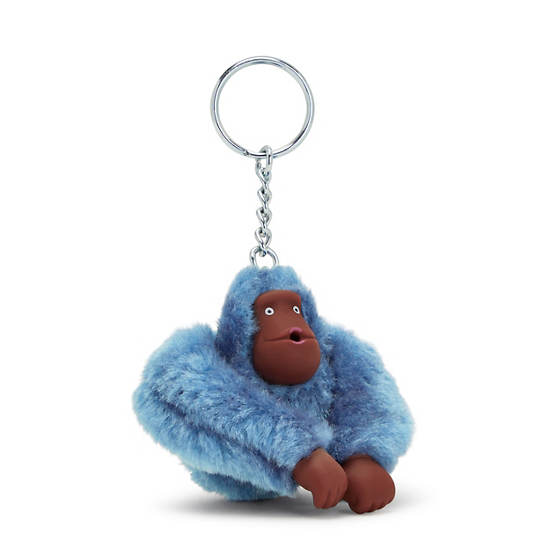 Kipling Sven Small Monkey Keychain Kiegészítők Kék | HU 2012FD